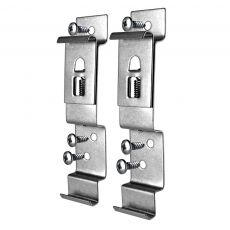 NPB02 sprung loaded number plate clip with Stainless Steel screws 