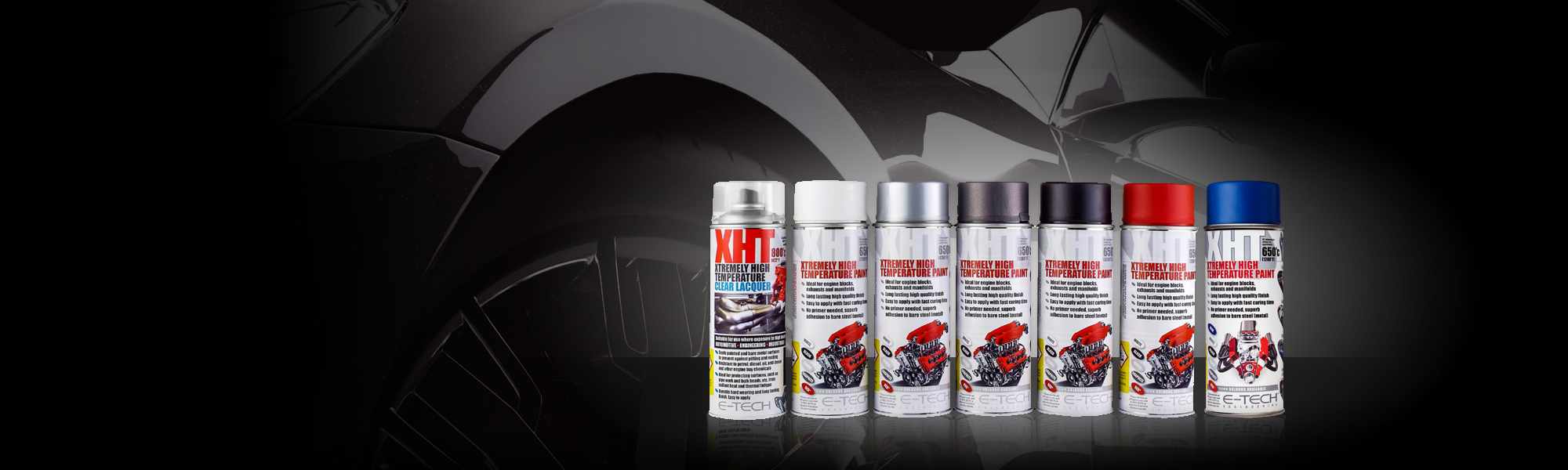 E-TECH XHT – Xtremely High Temperature Paint